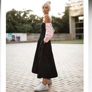 GIANNI BINI X NASTIA LIUKIN MIDI DRESS( Sz 2)